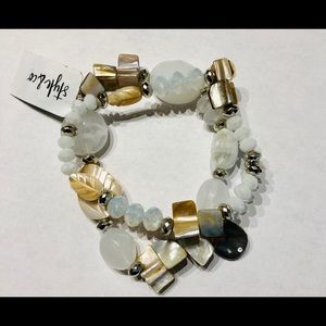 NWT Multi-Stone Stretch bracelet.